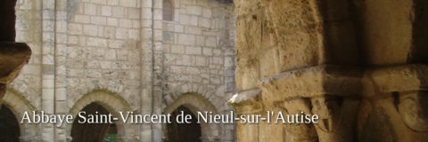 Nieul sur l'Autize abbey in the Vendee