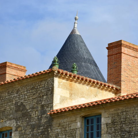 Chateau ou Logis de la Chevallerie en Vendee monument historique