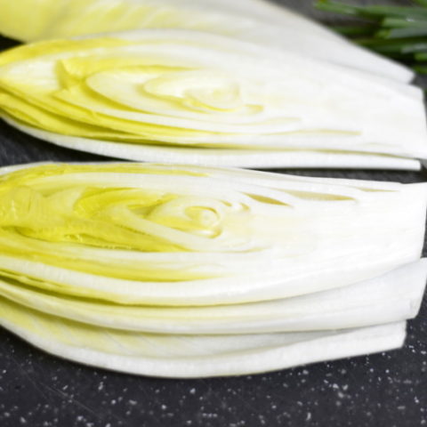 endive with the core still in