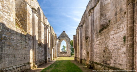 Abbey of Ile de Chauvet in the Vendee