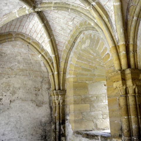 Prieurie de Grammont in Saint Prouant in the Vendée murals