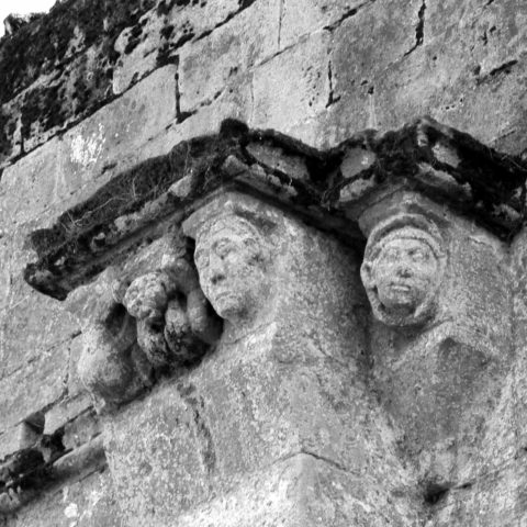 Abbaye de l'Ile Chauvet detail Vendée