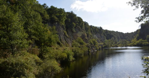 Lake in Cheffois Vendee