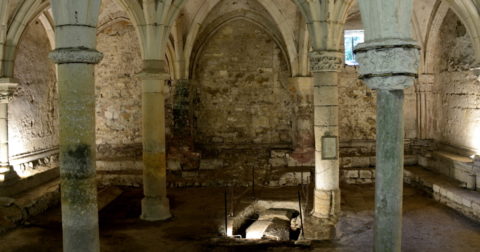 Crypt Abbaye Royale Vendee