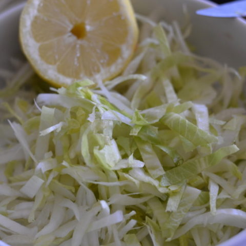 endive and lemon