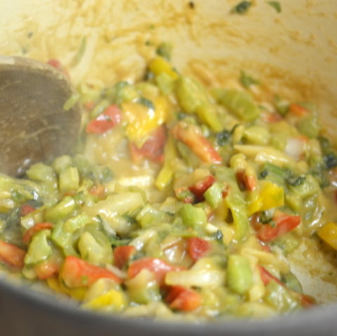 sautee for gumbo