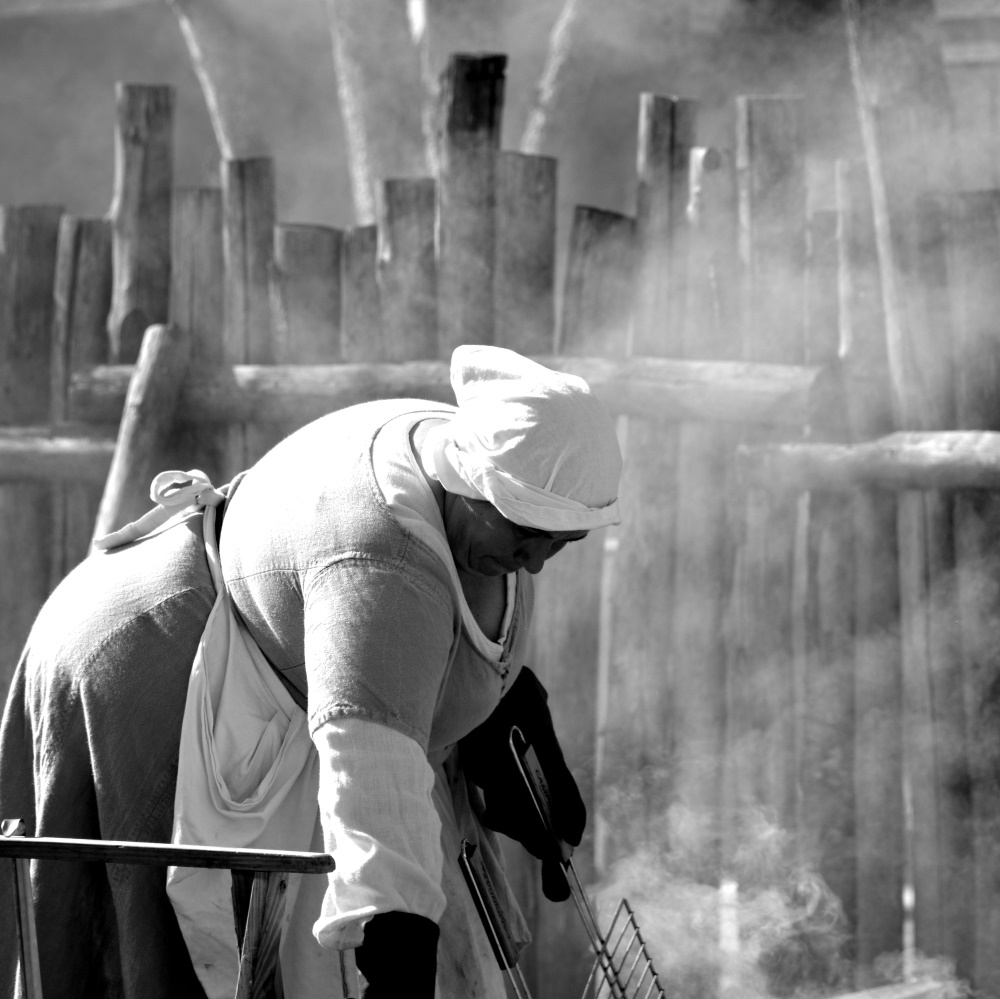 chateau de Tiffauges in the vendee medieval festival