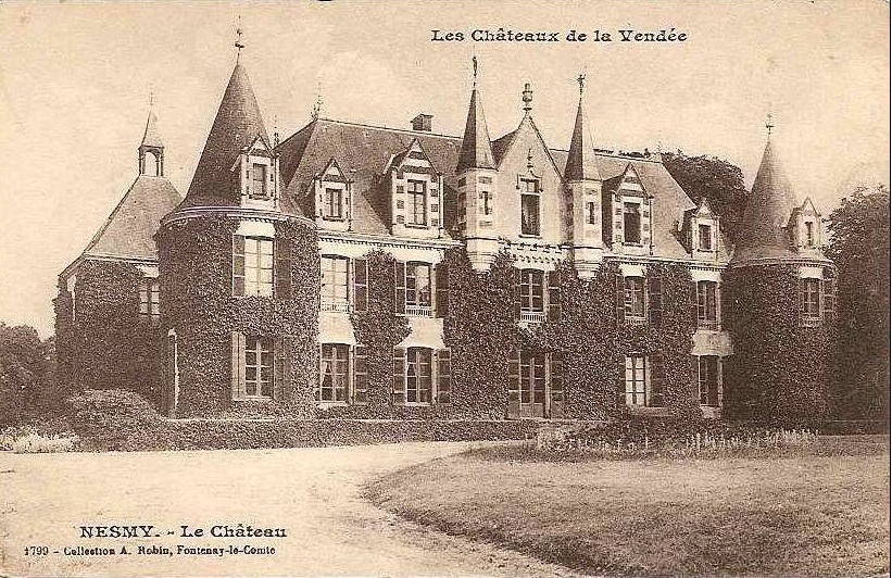 Chateau de Nesmy in the Vendee