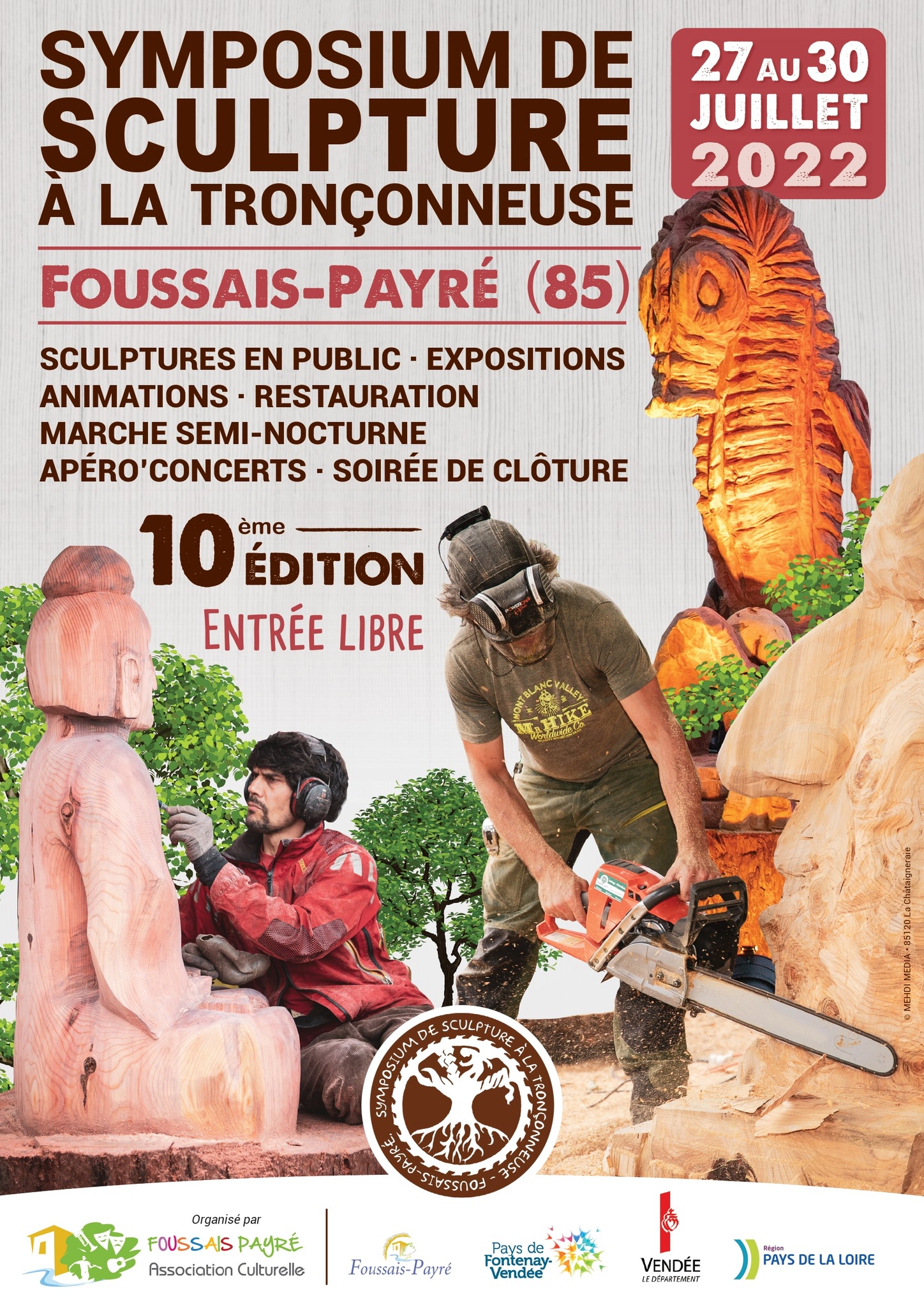 Symposium de Sculpture à Foussais-Payré (85240)