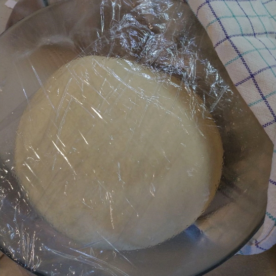 milk bread dough